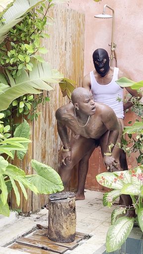 Big Dick Dominican Thug Cheats on His Wife Fucking Black Ass