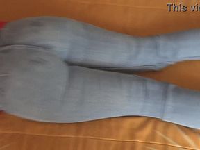 is happy feeling the huge cocks of her stepson's friends in her big ass, big cumshots and full milk