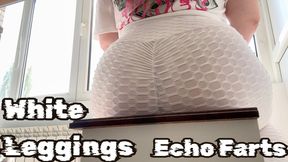 White Leggings Echo Farts