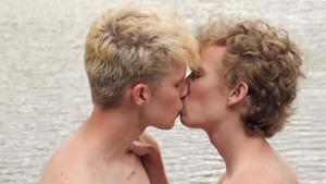 Gabriel's Lake-Side Kissing Frenzy