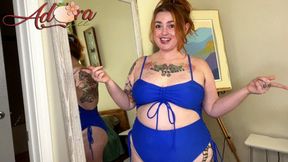 Plus Size Swimsuit Try On (mp4)