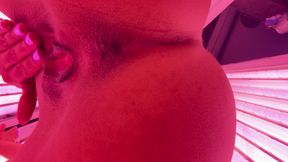 I Squirt at Solar Tanning Just for You Babe
