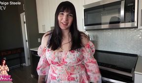 paige com o seu vibrador e sua bunda branca incrvel