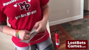 She stood nervously outside the tattoo parlor on her birthday