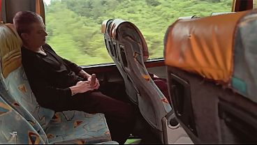 I sucked a guy on the bus and got excited about it and came on myself and ate my own cum.