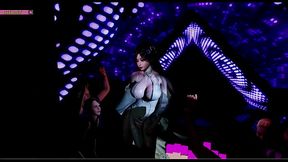 Beauty dancer seduce dance - 3D Animation