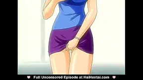 Big-Titted Hentai Lesbians Share Steamy Titfight in Animated Xxx Pleasure