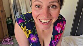 stepsister teased me in to getting hard for her at the family get together