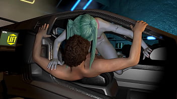 Rebecca Sucking Dick in the Car | Cyberpunk Edgerunners