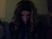 May and Playmate suited up Pt3! Masking in female mask Playmate while being masked in May!