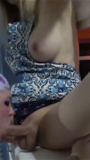 Kitchen Blowjob