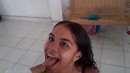 Banging My Step-Sis's Wet Pussy with My Thick Cock, Latina Style