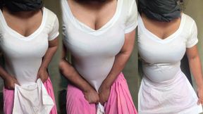 big tits hard nipple boobs squizing mastarbatong crossdresser