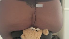 Teddy Pantyhose Sitting On Peloton