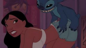 Nani Lilo And Stitch Hentai Nani Shorts Down Anal Sex With Adult Stitch Nani Shorts Pulled Down Anal Adult Stitch Fucking Nanis Ass Fantasy Brunette