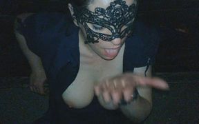 Licking Sperm From the Palm