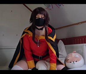 Megumin Goes for a Quickie Whilst Humping a Pillow