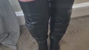 Wearing a strap on, talking about a loser