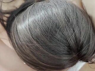 Fucking the little snatch and booty of the brunette and blonde whore.