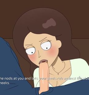 Rick and Morty - a Way Back Home - Sex Scene Only - Part 20 Tricia #2 by Loveskysanx