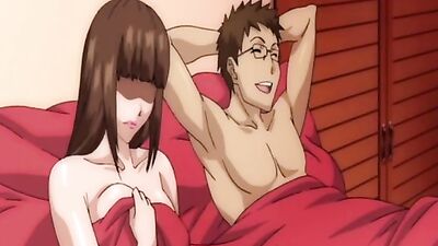 Asian step sister with massive boobs takes on Step Brother's massive cock in cartoon porn