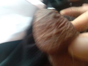 My big penis is wet with heat