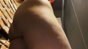 Amateur girlfriend gets a real workout at the gym