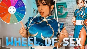 Chun Li from Street Fighter twerks her ample ass in sexy game