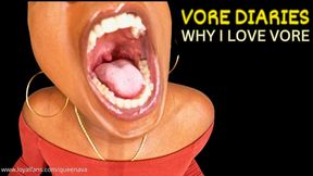 Vore Diaries: Why I Love Vorarephilia