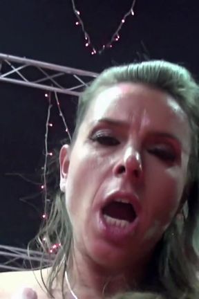 POV fuck with sexy brunette MILF