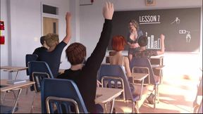 Awam - Aidens *** #4 - Sophia and Janitor Clark Had a Moment, Zac and Sophia Had Fun