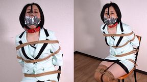 KR4 Pretty Japanese MILF Tamami Bound and Gagged First Time Part4 (MP4)