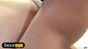 Intense Double Blowjob and Pleasure Session with Big Cocks!
