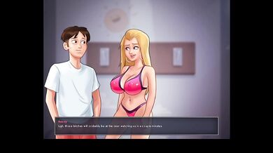 gets wrecked by big dick in Summertime Saga