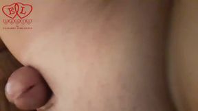 Guest fucks hotel maid in mouth and pussy with dildo. Domination in hotel. Hotel maid is fucking