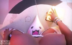 Ana Riding Her Toy Untill She Cums