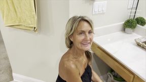 Blonde Enjoys Pissing Dirty Martini