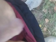 I walking in public place and jerk off cruising in the park