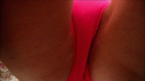 Stay upskirt for my pink neon panty WMV