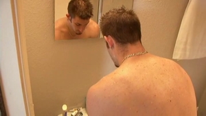 Next Door Male: Stroking His Meat in the Shower