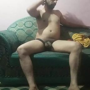 Asian boy masturbating