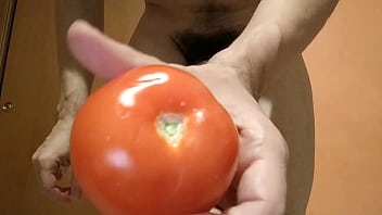 A tomato? It can&#039_t be missing from my personal collection of objects inserted in my ass