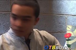 Awesome little twink becomes prison guards little bitch