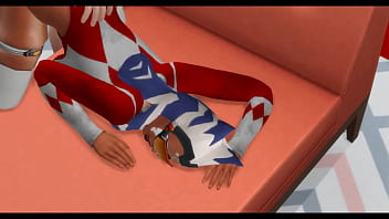 Ahsoka Tano big power ranger ass banged