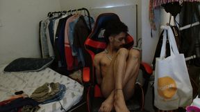 Femboy Caugh Exhibiting on Cam