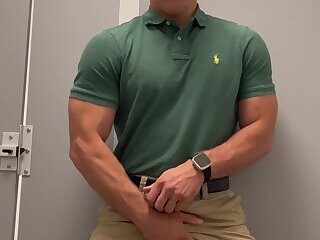 Wank in public