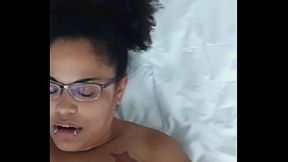 Scorching slabs ravage FreckleFace420 on satin sheets