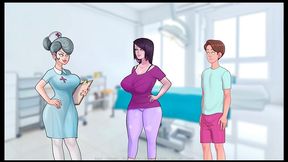 sexnote [ taboo hentai game pornplay ] ep.11 the nurse asked me to touch my step mom naked breasts and it gave me a huge boner