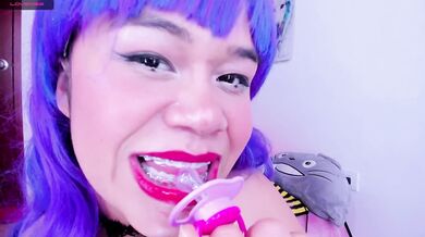 Lila Jordan, suspenders, braces