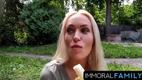 Stepbrother Matt Experiences an Intense Moment with Angelika!